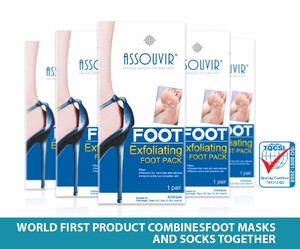 Masque exfoliant pour les pieds OEM, pour éliminer les peaux mortes - Product Image 6