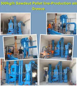 Wood Pellet Mill Price 700-800Kgs/Hour Mini Pellet Mill/Press Pellet Maker Wood Sawdust Pellet Machine Flat Die Wood Pellet Mill For Sale