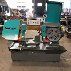 Gb4035 50 Schaar Stijl Semi-Automatische Metalen Band Zaagmachine Voor Ijzer En Staal Snijden Industrieel Gebruik Lintzaag - Product Image 2
