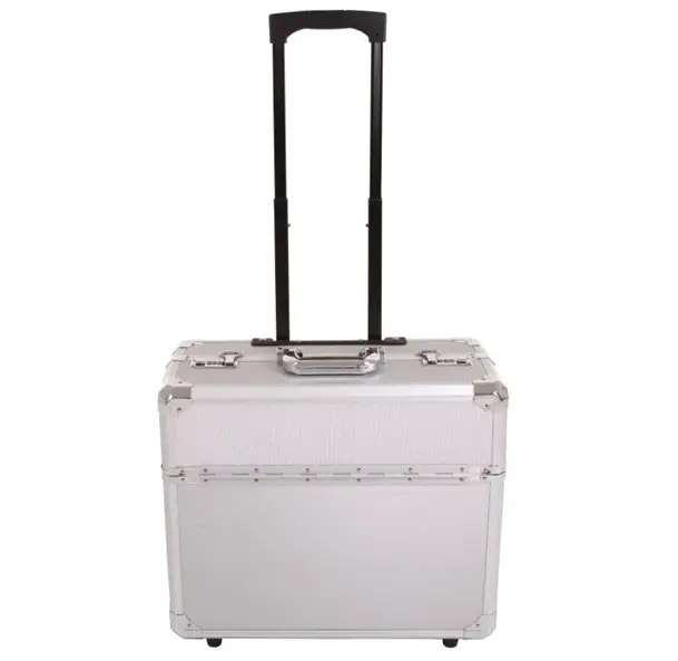 New Aluminium Kasus Beroda Percontohan Kerja Bisnis Briefcase Carry Kasus Travel