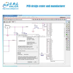 אלקטרוני מעגל לוח pcb pcba סכמטי הנדסה לאחור