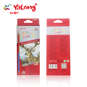 Yailong — <span class=keywords><strong>crayons</strong></span> à double pointe, <span class=keywords><strong>en</strong></span> <span class=keywords><strong>bois</strong></span> naturel, couleurs <span class=keywords><strong>de</strong></span> haute qualité, pour écoliers, <span class=keywords><strong>24</strong></span> couleurs - Product Image 5