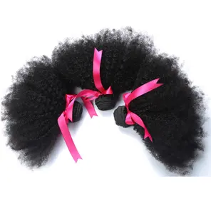 MEIYI गर्म उत्पादों कुंवारी ब्राजील के बालों Yvonne बाल बुनाई एफ्रो गांठदार मानव बाल