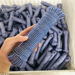 White And Blue PP Braided Rope With Competitive Price