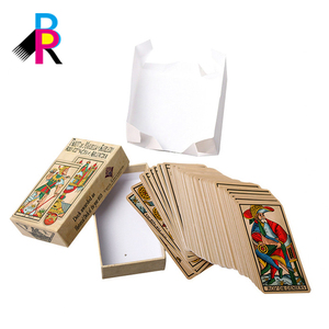 <span class=keywords><strong>Libro</strong></span> <span class=keywords><strong>de</strong></span> guía <span class=keywords><strong>de</strong></span> cartas <span class=keywords><strong>de</strong></span> Tarot laminado a granel con impresión a todo color personalizable, borde dorado con logotipo personalizado con caja <span class=keywords><strong>de</strong></span> cartón, papel <span class=keywords><strong>de</strong></span> plástico - Product Image 6