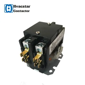 CUL Certified HVAC Definite Purpose Brand Magnetic 2 Poles Electronic AC Contactor 2p 40amp 24-277v air conditioning