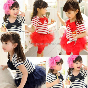 ¡Oferta! Ropa de algodón para niños, top de columpio y pantalones largos, conjuntos de ropa para niños al por mayor de china, top a rayas para bebés - Product Image 4