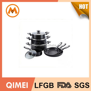 Quatre pots et <span class=keywords><strong>trois</strong></span> casseroles cuisine batteries de cuisine - Product Image 1