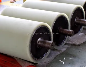 Polyurethane PU Urethane Roller untuk Lembaran Logam Roll Mesin