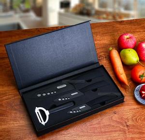 Thiết Kế Mới!! Máy Rửa Chén An Toàn Dao Gốm Tiêm Xử Lý Bộ Dao Gốm Với Lưỡi Đánh Bóng - Product Image 5