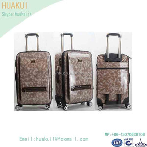Kinderen En Vrouwen Mode Reisbagage Pu Print Patroon Bagagetassen Telescopisch Handvat Bagage Beste Trolley Koffer - Product Image 4