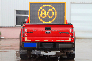 Schermo <span class=keywords><strong>LED</strong></span> Dinamico per Segnaletica Stradale Montato su Veicolo OEM, Insegna a Messaggio Variabile per Camion, Display <span class=keywords><strong>LED</strong></span> Portatile - Product Image 6