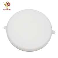 Plafonnier encastré LED COMI, taille standard, certifié CE ROHS, blanc froid 24W, aluminium moderne, 80 SMD2835, forme ronde, pour maison et bureau
