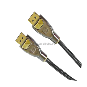 Alta definición metal bloqueable <span class=keywords><strong>DisplayPort</strong></span> <span class=keywords><strong>cable</strong></span> <span class=keywords><strong>1.3</strong></span> Con aislamiento de PVC - Product Image 4