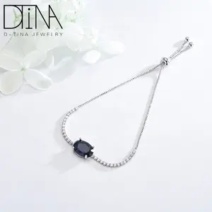 DTINA new charm gemstone fashion telescopic girl bracelet