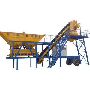 25m3/H Bê Tông Di Động Mix Nhà Máy Mini Trạm Trộn Bê Tông Nhà Máy Bê Tông Di Động Trộn Nhà Máy - Product Image 1