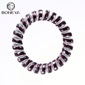 Colores mezclados resorte <span class=keywords><strong>espiral</strong></span> de plástico claro amplia banda de <span class=keywords><strong>goma</strong></span> occidental accesorios del <span class=keywords><strong>pelo</strong></span> de las muchachas - Product Image 5
