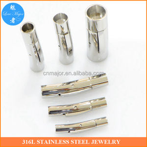 Thép không gỉ <span class=keywords><strong>Clasp</strong></span> cho vòng Da Bracelet trang sức làm Báo Chí thiết kế - Product Image 6