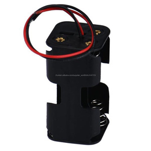 Siyah plastik 4xAA hücre (<span class=keywords><strong>UM</strong></span>-3 * 4) 6 v Pil Tutucu Kutusu Kasa arka arkaya - Product Image 3