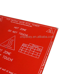 Reprap PCB 3D Printer Heatbed MK2A chaleur chambres plaque chauffante pendant Prusa Mendel & - Product Image 3