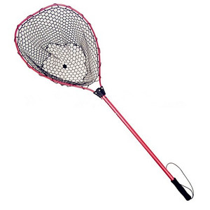 Filet de pêche en caoutchouc extensible, noir, pour pêche à la main - Product Image 1