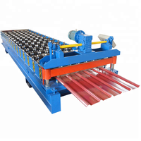 Machine à fabriquer des tôles de toiture en métal/Machine à fabriquer des tuiles de toiture en zinc/Machine à fabriquer des tôles de toiture galvanisées