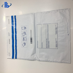 Transporte/opaco a prueba de manipulaciones de plástico adhesivo bolsa de depósito - Product Image 4