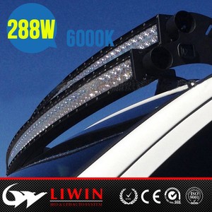Liwin marca <span class=keywords><strong>de</strong></span> 50% <span class=keywords><strong>de</strong></span> descuento 50 pulgadas led barra ligera del trabajo 288 w led light <span class=keywords><strong>bar</strong></span> 4 x 4 para el coche 50 " curvada barra <span class=keywords><strong>de</strong></span> luz led - Product Image 1