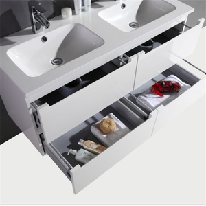 Alibaba barato tienda europea mueble bajo lavabo mueble de baño vanidad <span class=keywords><strong>con</strong></span> Mable superior - Product Image 4