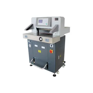 500Mm Hydraulische Papiersnijmachine Met Voetpedaal 500px Guillotine