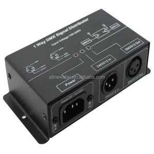 AC100-240V DMX splitter output 1 channel 1 way dmx splitter for stage light, DMX signal distributor, dmx signal amplifier