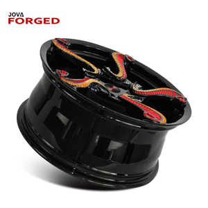 Rojo oscuro coche forjado llantas Australia 15 pulgadas 5 Lug rueda de coche IPW - Product Image 2