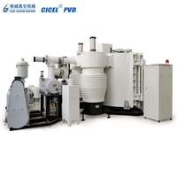 Machine de revêtement pvd, petite machine à revêtement en plastique,