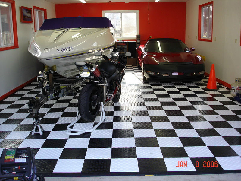 3d garage floor tiles