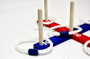 Nuevo diseño de juegos de lanzamiento lanzamiento de aros/lanzamiento de aros de madera al aire libre/ring toss <span class=keywords><strong>juego</strong></span> - Product Image 2