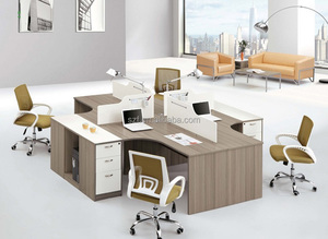 Mesa de trabajo de madera en forma de X, novedad, escritorio de partición - Product Image 5