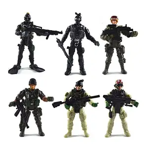 Figurines d'<span class=keywords><strong>action</strong></span> de soldats spéciaux de haute qualité, très vendues, jouets militaires en PVC, mini-soldats, soldats en plastique, jouets d'armée - Product Image 3
