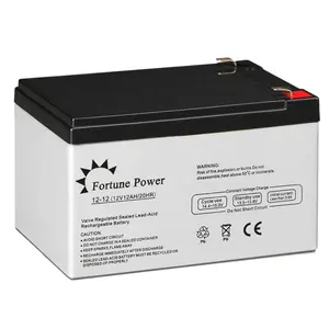 Preço de fábrica 12ah exide baterias de armazenamento 12v 9ah recarregável selada de chumbo ácido de bateria