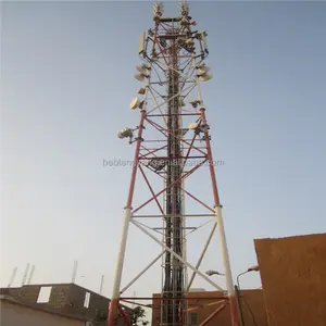 Tower Manufacturing 20m Galvanized Triangular Lattice Steel Telecom Tower