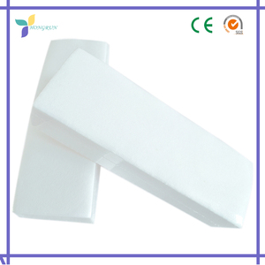OEM no tejido al por mayor <span class=keywords><strong>bandas</strong></span> de <span class=keywords><strong>cera</strong></span> <span class=keywords><strong>para</strong></span> depilación 7 cm x 20 cm 80gsm 100 unids - Product Image 2