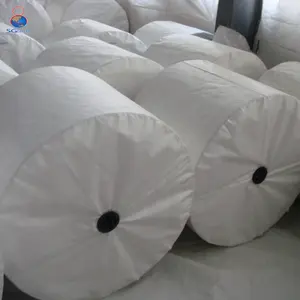 Factory Wholesale Plastic Tubular Polypropylene Laminated Cloth Roll PP Woven Coated Bag Fabric With CE