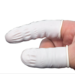 Disposable ซิลิโคน Anti - static Stall Finger Cot Sterile ป้องกัน - Product Image 2