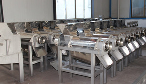 0.5-2.5 t/h công nghiệp rau vắt nước trái cây/trái cây ép trái cây ép - Product Image 6