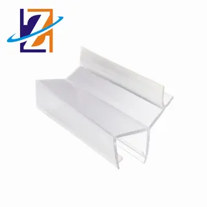 Grosir Cina Strip segel pintu kaca Pancuran Pvc transparan magnetik tahan air