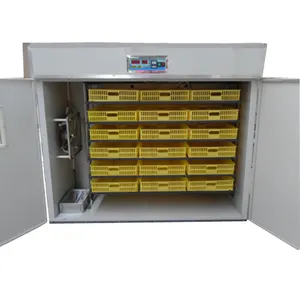 ALEX 3000 egg hatching machine automatic egg incubator with automatic water adding device and hatchery baskets