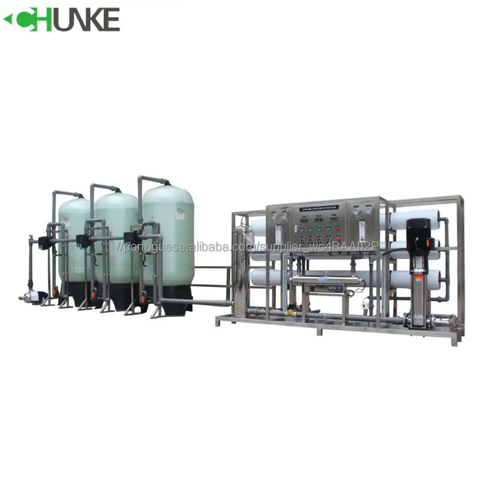 Sistema de Tratamento de água RO Filtros Têm Carvão Ativado & 4 T/H Preços De Máquina de Purificação de Água Filtro de Areia
