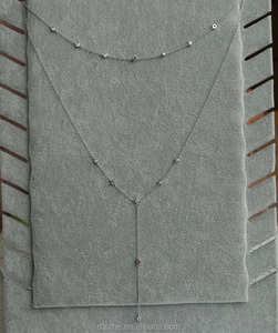 Collars Collier Multi Layer <strong>Necklace</strong> Extend Silver Rose <strong>Gold</strong> Plated <strong>Double</strong> Layer <strong>Necklace</strong> Fashion Women Choker - Product Image 4
