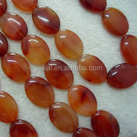 Gros Naturel Brésilien Rouge Agate Ovale