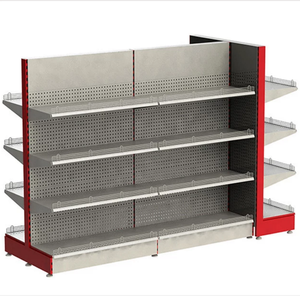 <strong>Cheapest</strong> Factory Price Double Sides Gondola <strong>Shelving</strong> Heavy Duty Good Quality Supermarket Shelf - Product Image 6