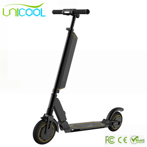 2018 batería se puede sacar 8 pulgadas ruedas plegable scooter eléctrico con pantalla LCD - Product Image 1
